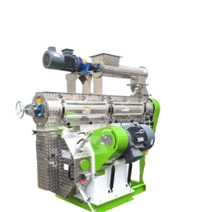 RICHI  1-2t/h Broiler Chicken Poultry Feed Pellet Making Machine