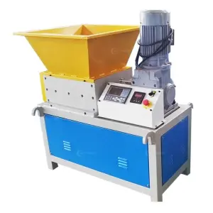 Waste Hard Drives Double Shaft Shredder Machine Scrap Metal Shredder