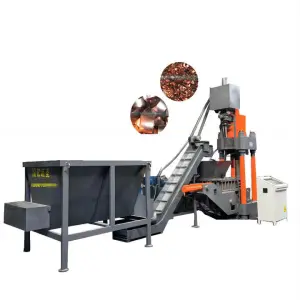 Press Metal Scrap Recycle Machine Aluminum Shavings High Metal Equipment