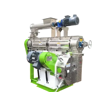 RICHI CE Certified 1-2t/h Poultry Pig Chick Broiler Chicken Making Animal Feed Pellets Machine