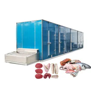 Industrial Stainless Steel Flash Freezer Machine