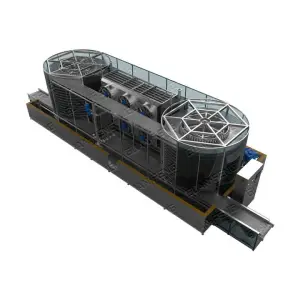 Stainless Steel Spiral Freezer Equipment Single Spiral for Meat Processing freezer