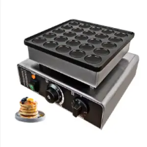 Cast Iron Non-Stick Mini Pancake Maker 25 In 1 Pancake Maker Machine (Air freight)
