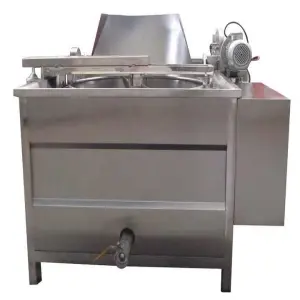 KLS Semi Automatic Food Frying Machine Industrial Potato Chips Fried Chicken Deep Fryer