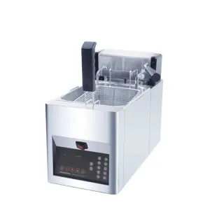 8/12L Counter Top Automatic Lift-up Electric Fryer With Digital Control for Fried Chicken