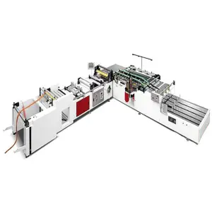 High Speed Cutting and Sewing Bag Making Machine
