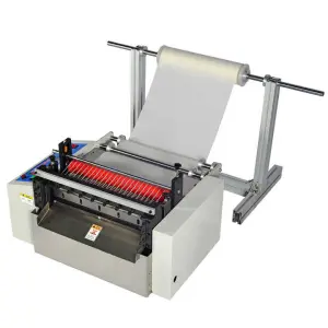 Heat Sealing and Cold Cutting Automatic Pe Bag Making Machine
