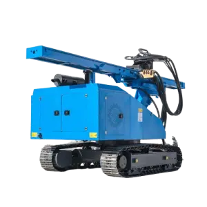 Multi-Function Hydraulic Hammer Pile Driver Solar PV Power Station Ground Drilling Machine with Core Motor Component