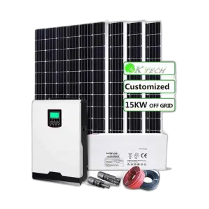 15Kw Super Capacitor Solar System 150Vdc 550Vdc 20Kw 30Kw 48V Battery Offgrid Solar Power System Home With Full Mounting Tools