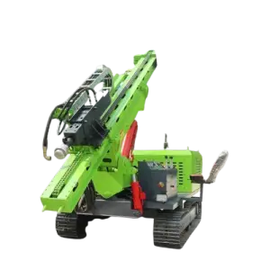 Solar Hydraulic Photovoltaic Pile Driver Hammer Drill Integrated Photovoltaic Pile Driver