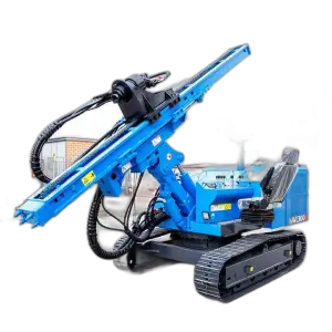 Multi-Function High Efficiency Hydraulic Photovoltaic Solar Pile Drivers With Hammer Pile and Screw Pile