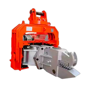 Hydraulic Solar Photovoltaic Pile Driver Hammer Attachment Hydraulic for Excavator 20-30 T