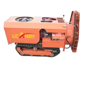 Small Multifunctional Flexible 130L Orchard Remote Control Garden Crawler Agriculture Robot Sprayer