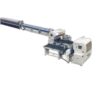 FJL150-8A (Motor-Driven) 6m Full Automatic Finger Jointing Line Joint Board Automatic Finger Jointer Line