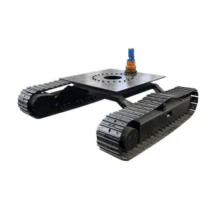 Crawler Mini Electric Intelligent Smart Remote Control Steel Rubber Track Chassis Crawler Tracked Vehicle Undercarriage Chassis