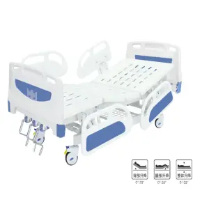 Hospital Furniture Clinic Patient Bed 3 Function Medical Nursing Care Bed Electric Manual Hospital Bed