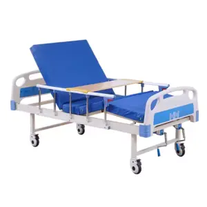2 Crank ICU Medical Manual Hospital Bed for Patient