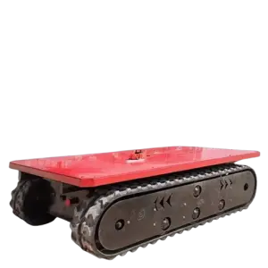 1000kg Electric Remote Control Tracked Robot Chassis Rubber Crawler Undercarriage