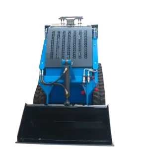 Maximum Load 400Kg Remote Control Walk Behind Electric Tracked Crawler Skid Steer Loader Ht460