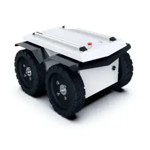 Wheeled Electric 4wd Tracked Robot Chassis 50Kg Payload Robots Chassis Platform
