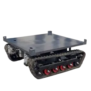 SINOSTAR Remote Control Electric Off-Road Tracked Carrier Rubber Crawler Chassis with CE Certified Engine