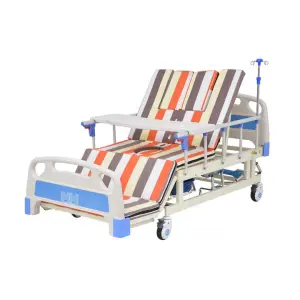 Discounted HB-H5-G32 Hospital ICU Disabled Patient Nursing Bed Elderly Home Care Bed with Toilet Bedpan