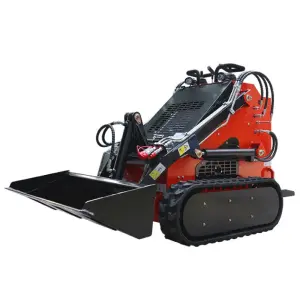 Electric Power Rubber Tracked Concrete Carrier Crawler Truck Micro Small Self Loading Mini Dumper 6 Ton 0.8T 1T 800 kg