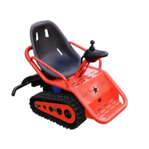 Off-Road Electric Dual-Motor Track Drift for Home Entertainment Atv Children's Kart Tracked Small Tank Car