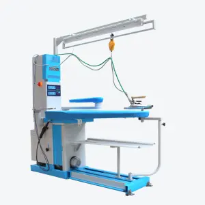 Multi-function Suction Blowing Ironing Table with Stain Remover and Steam Boiler Garment Ironing Machine