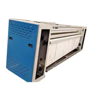 Commercial Electric Steam Ironing Machine Stainless Steel Motorized Laundry Ironing Equipments