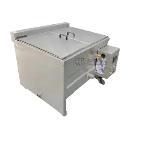 100kg/h Double Tanks Industrial Electric Chicken Deep Fryer for Restaurant Potato Frying Machine