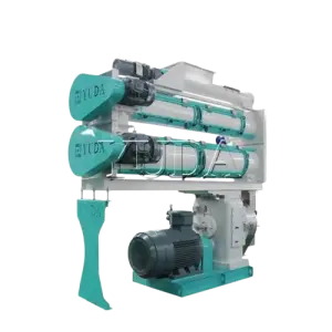 YUDA  Animal Feed Pellet Machine Goat Ring Die Mill &amp; Extruder Processing Core Engine Motor Manufacturing Plants