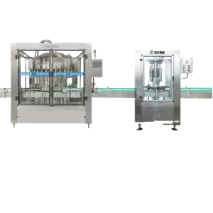 Bottling Filler Glass Bottle Sparkling Carbonated Soft Drink Manufacturing Plant Soda Making Machine