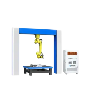 3D robot laser cutting machine workstation high precision sheet metal and other shaped workpiece processing equipment