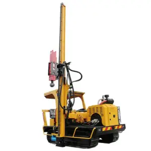 Solar Pile Driver Efficient, Solar Pile Drilling Machine for Solar Projects