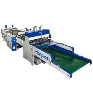 HP-2VA  Plastic Household Supermarket Handle Carrier Vest Bag Making Machine