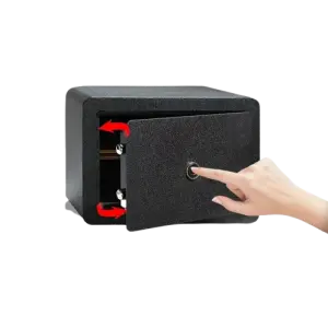 JB Modern Smart Safes Hidden Wall Home Safe Box Fingerprint Lock Safes