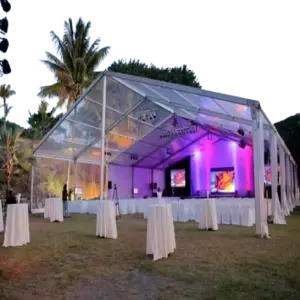 White Best Outdoor Big Capacity People Commercial Ceremony and Reception Party Wedding Tents for Event