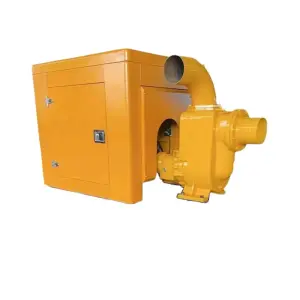 High Flow Centrifugal Dewatering Smart Sewage Water Industrial diesel Engine Self-priming Pump with Agriculture Irrigation sldb