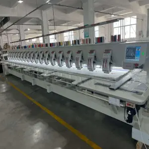 Eighteen-Head Embroidery Machine