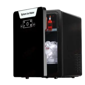 Automatic Smart Countertop Ice Making Machine Small Mini Portable Sphere Ice Maker Machine
