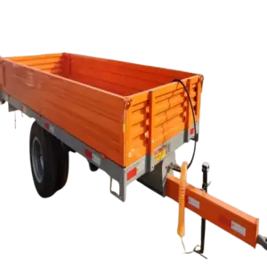 5 Ton Single Axle Hydraulic Tipping Tractor Trailer