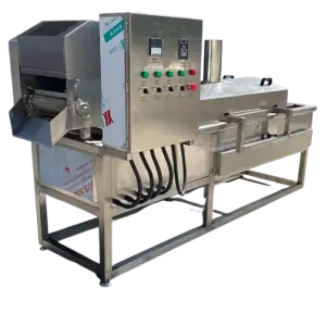 French Fries Peanut Potato Chips Nuts Batch Fryer with Oil Temperature Control System