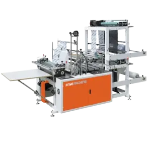 PP PE Plastic Bag Making Machine Fully Automatic Plastic T-Shirt Bag Making Machine