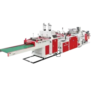 Automatic PE Biodegradable T-shirt Carry Bag Making Machine