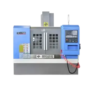 XH7126 Three-Axis CNC Milling Machine With Fanuc System for Metal Processing BT40 Spindle Small Machine Tool