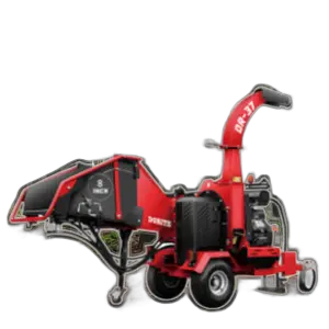 Commercial Use Heavy Duty 34hp Gasoline Engine Powered Hydraulic Self Feeding 8" Wood Chipper