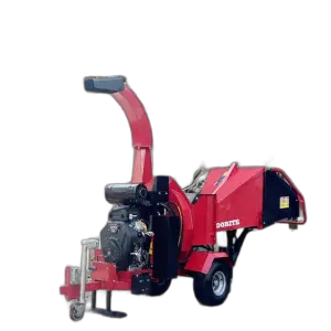 Large Wood Chipper Diesel Engine Wood Crusher  8 Inch Wood Chippers