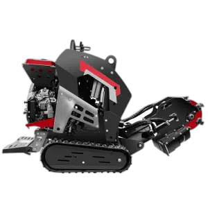 Multi Function Tracked Self Propelled Automatic Stump Grinder 27hp Engine Tree Removing Machine Agricultural Machinery 600mm