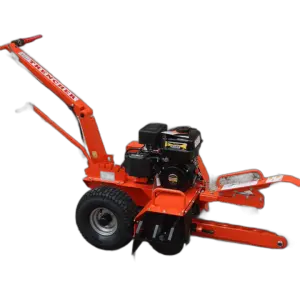 K-Maxpower Mini Chain Trencher Easy to Control Trencher 7hp 450mm Depth Walk Behind Trencher Width CE Approved Forest Digger